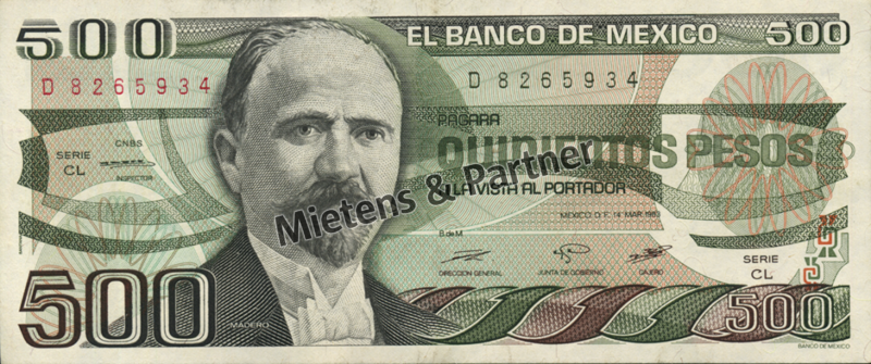 Mexico (Federal Republic) 500 Pesos (04033)
