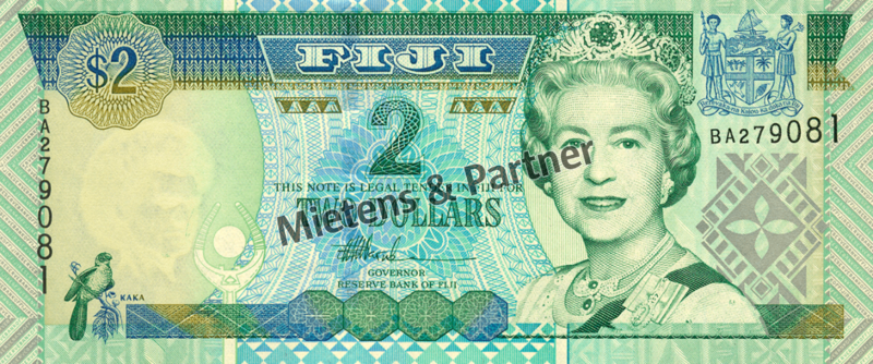 Fiji (Republic) 2 Dollars (05680)