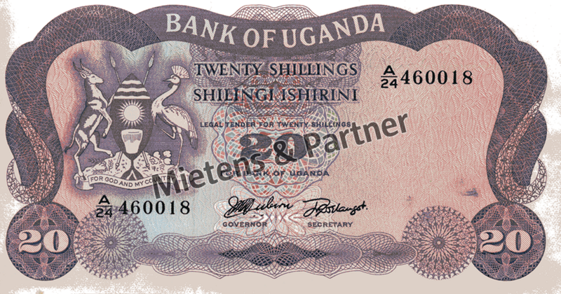 Uganda (Republic) 20 Shillings (03634)