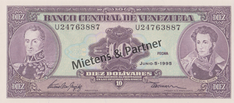 Venezuela (Republic) 10 Bolivares (32035)