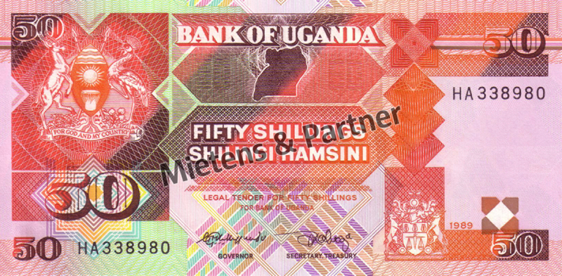 Uganda (Republic) 50 Shillings (03615)