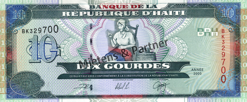 Haiti (Republic) 10 Gourdes (04318)