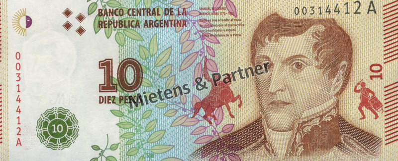 Argentina (Republic) 10 Pesos (45924)