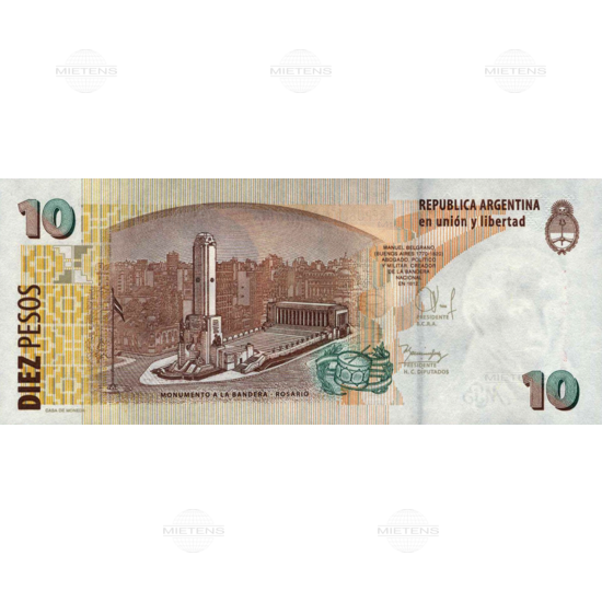 Argentina (Republic) 10 Pesos (43603) - 2