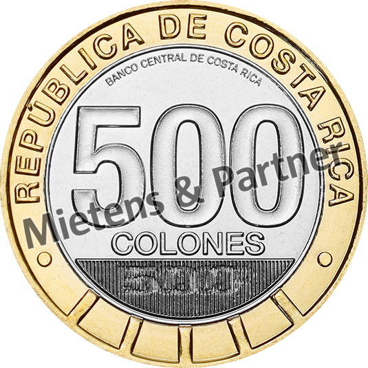 Costa Rica (Republic) 500 Colones (64188)