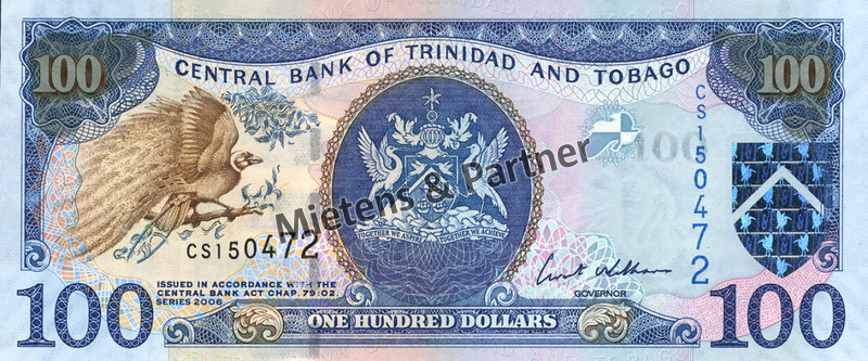 Trinidad and Tobago (Republic) 100 Dollars (04512)