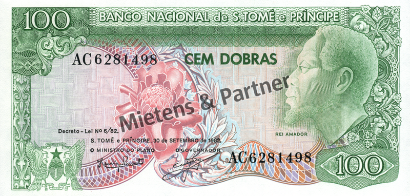 Sao Tome and Principe (Democratic Republic) 100 Dobras (03414)