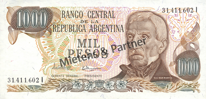 Argentina (Republic) 1.000 Pesos (04824)