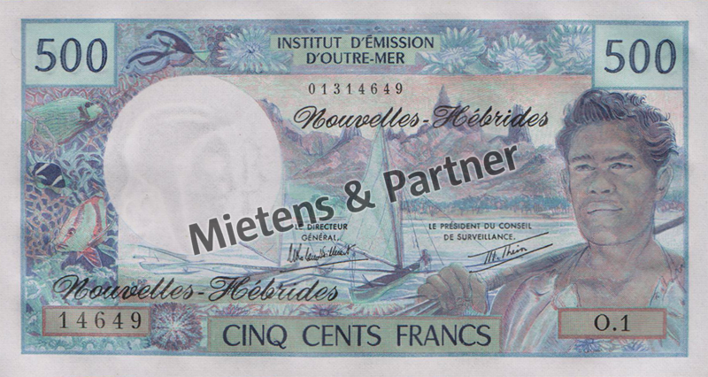 New Hebrides 500 Francs (05696)
