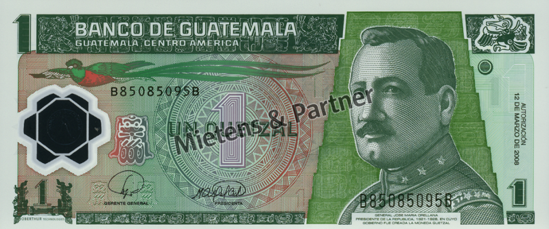 Guatemala (Republic) 1 Quetzal (04116)