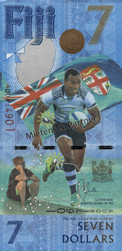 Fiji (Republic) 7 Dollars (49419)