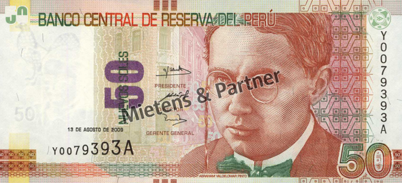 Peru (Republic) 50 Nuevos Soles (31130)