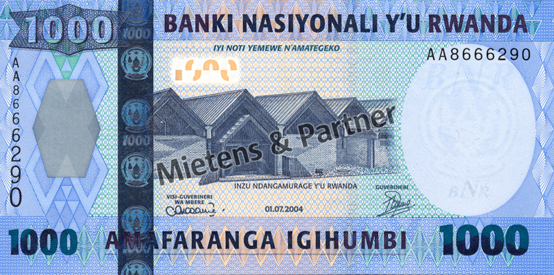 Rwanda (Republic) 1.000 Francs (03503)