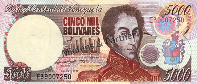 Venezuela (Republic) 5.000 Bolivares (04599)