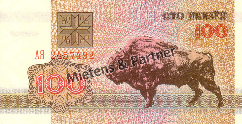 Belarus (Republic) 100 Rubles (02671)