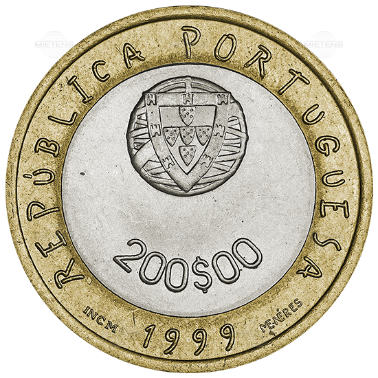 Portugal (Republic) 200 Escudos (07269)