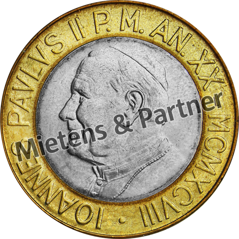 Vatican City State (Absolute Elective Monarchy) 1.000 Lire (08227)