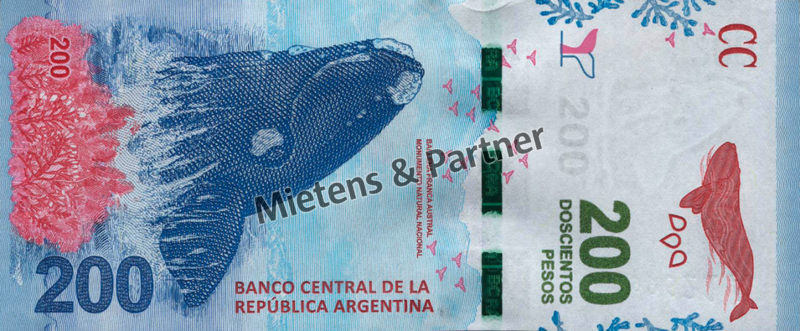 Argentina (Republic) 200 Pesos (46940)